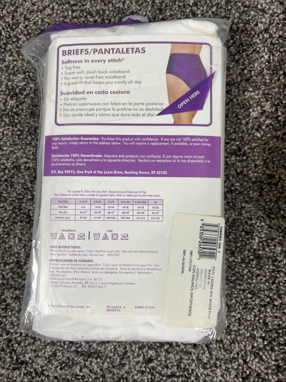 New Briefs Size 6 - Picture 2 of 6